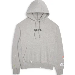 DEPT LOGO PAINTED HOODIE