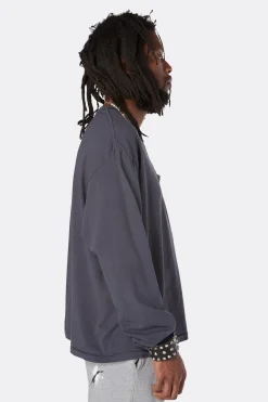 FRENCH L/S POCKET TEE